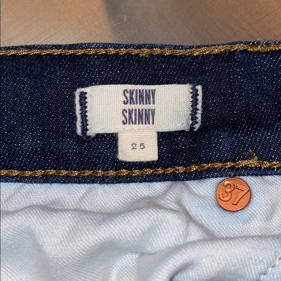 Madewell skinny skinny Jeans EUC size 25 - Picture 7 of 8